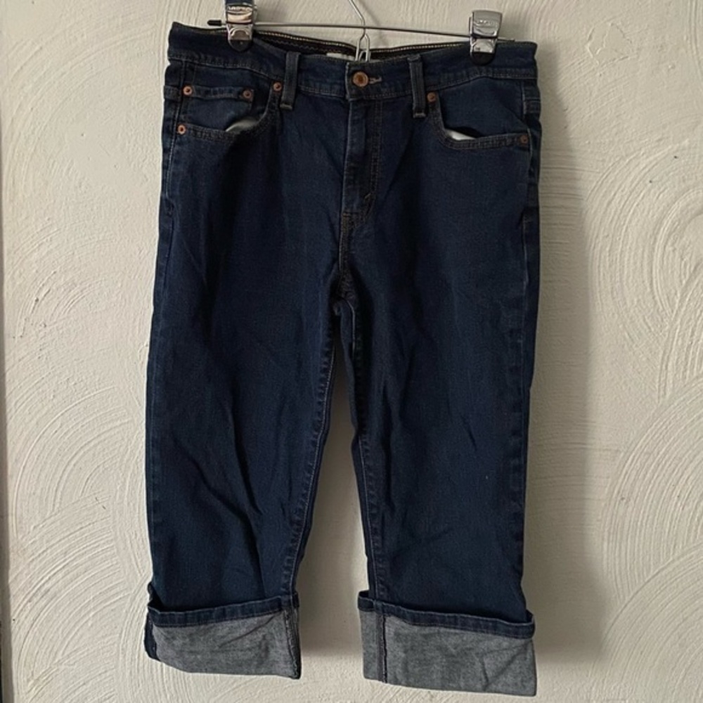 Levi’s 515 Capris Shorts Jeans Women’s 10 Blue